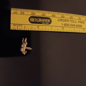 14k gold Michael Anthony crocodile alligator charm pendant